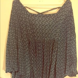 Earthbound tunic dress with butterfly sleeves.